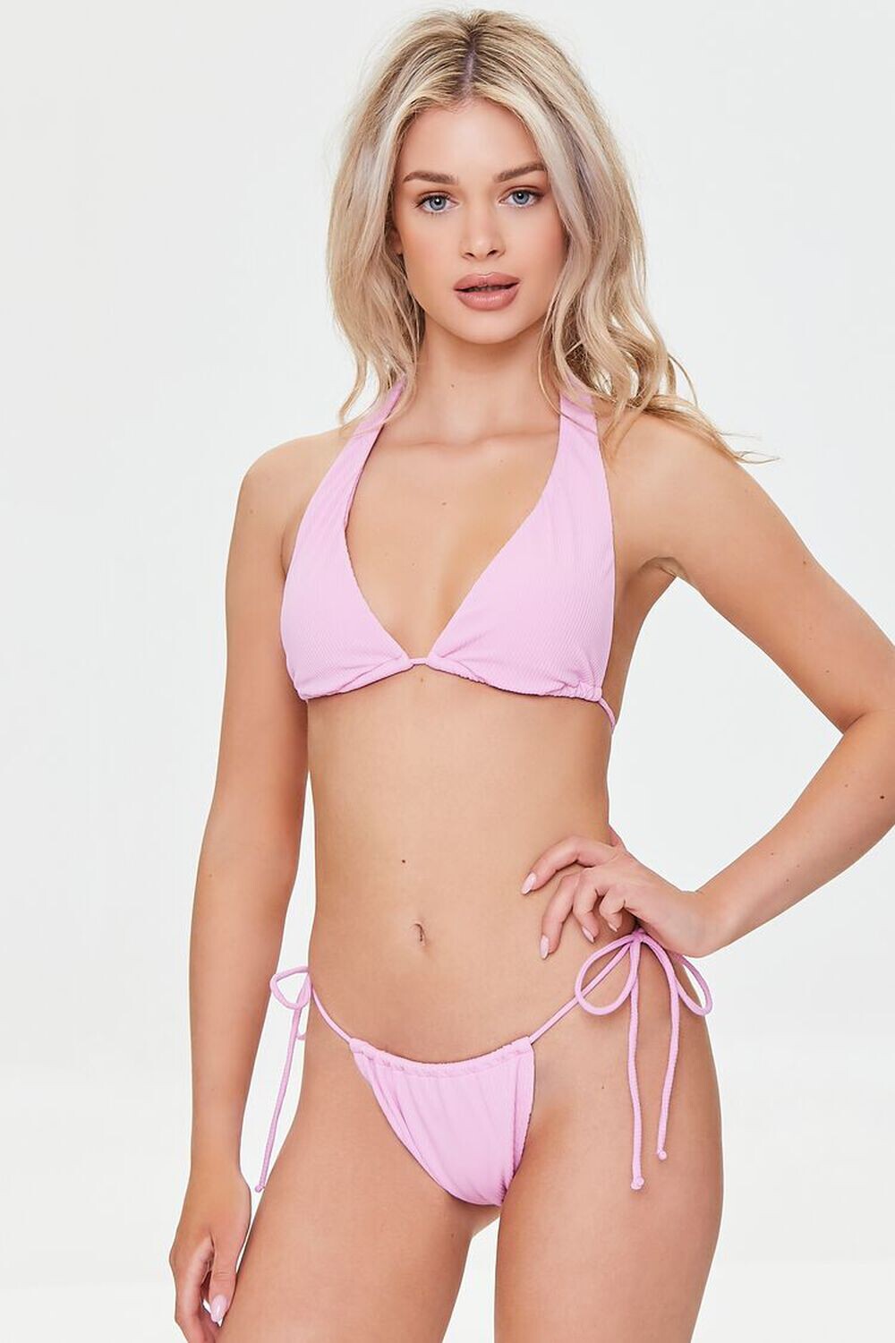 

Плавки бикини-стринги Forever 21, фиолетовый