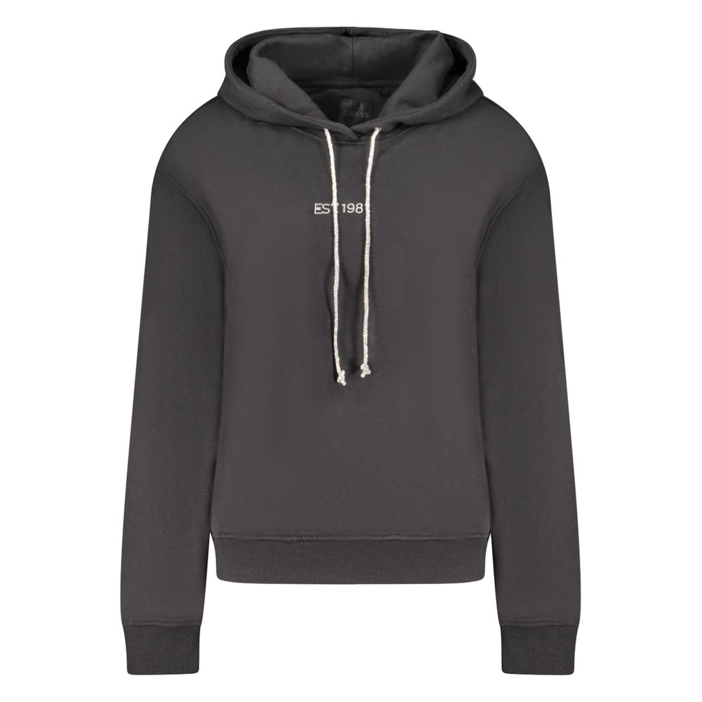 

Черный хлопковый женский свитер Guess Shoes