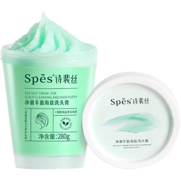 

Шампунь с морской солью Spes для контроля жира, увлажнения, лечения перхоти, очищения и объема Spēs