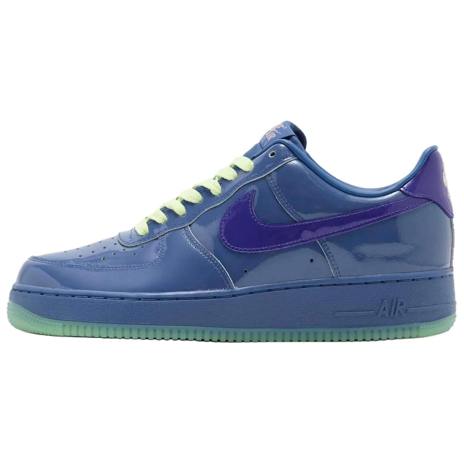 Кроссовки скейтбордические Nike Air Force 1 Low синие