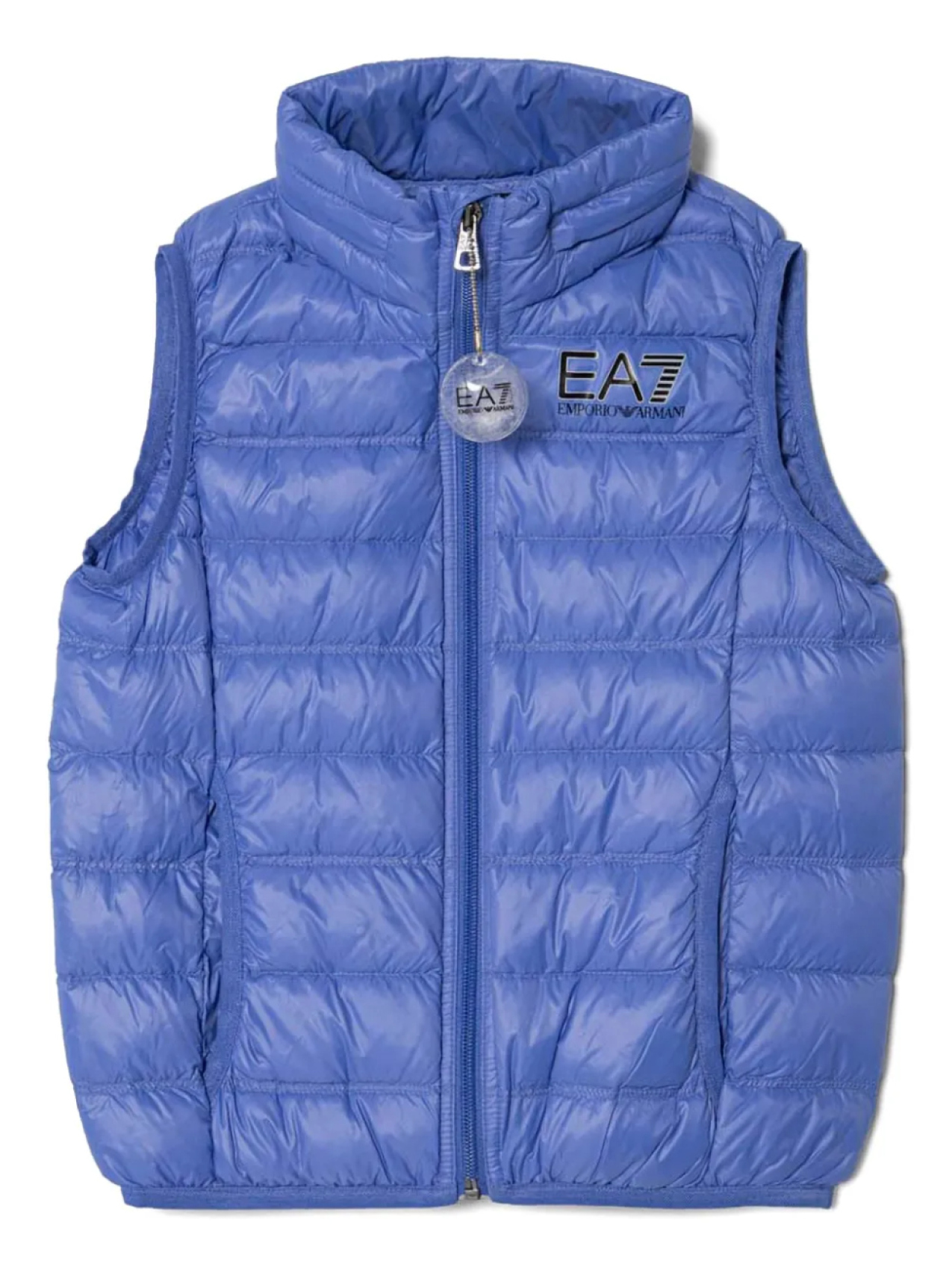

Жилет Ea7 Emporio Armani с логотипом, синий