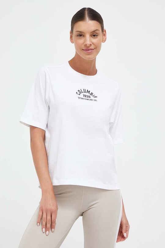 

Футболка из хлопка Columbia, белый