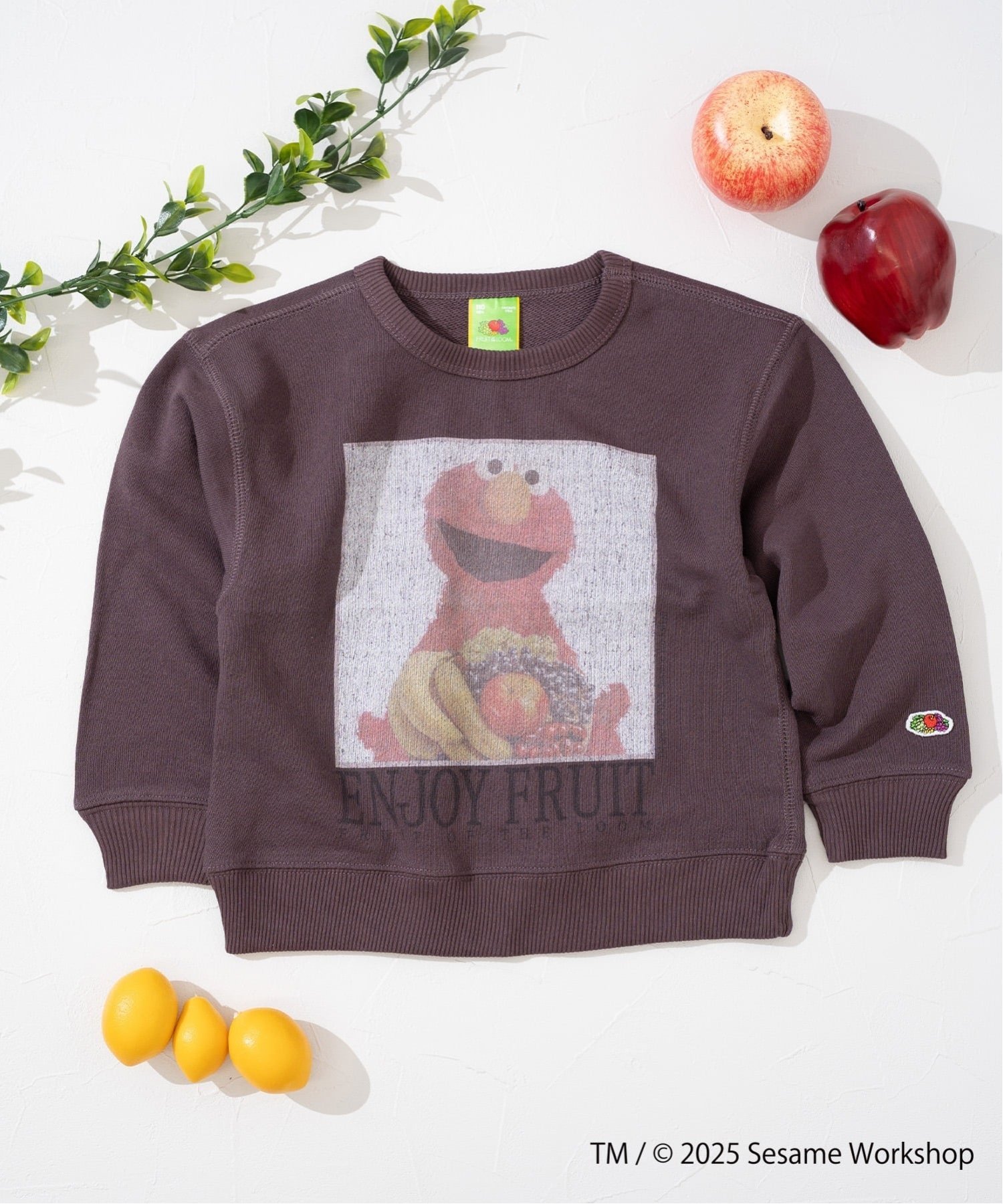 Толстовка с длинным рукавом FRUIT OF THE LOOM/(K), Brown