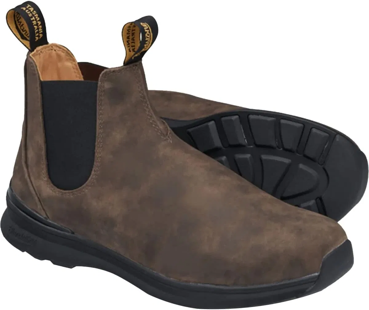 Унисекс ботинки Blundstone Classic Comfort 550 с коротким голенищем для взрослых, 2-Rustic Brown 2144 — фото 2