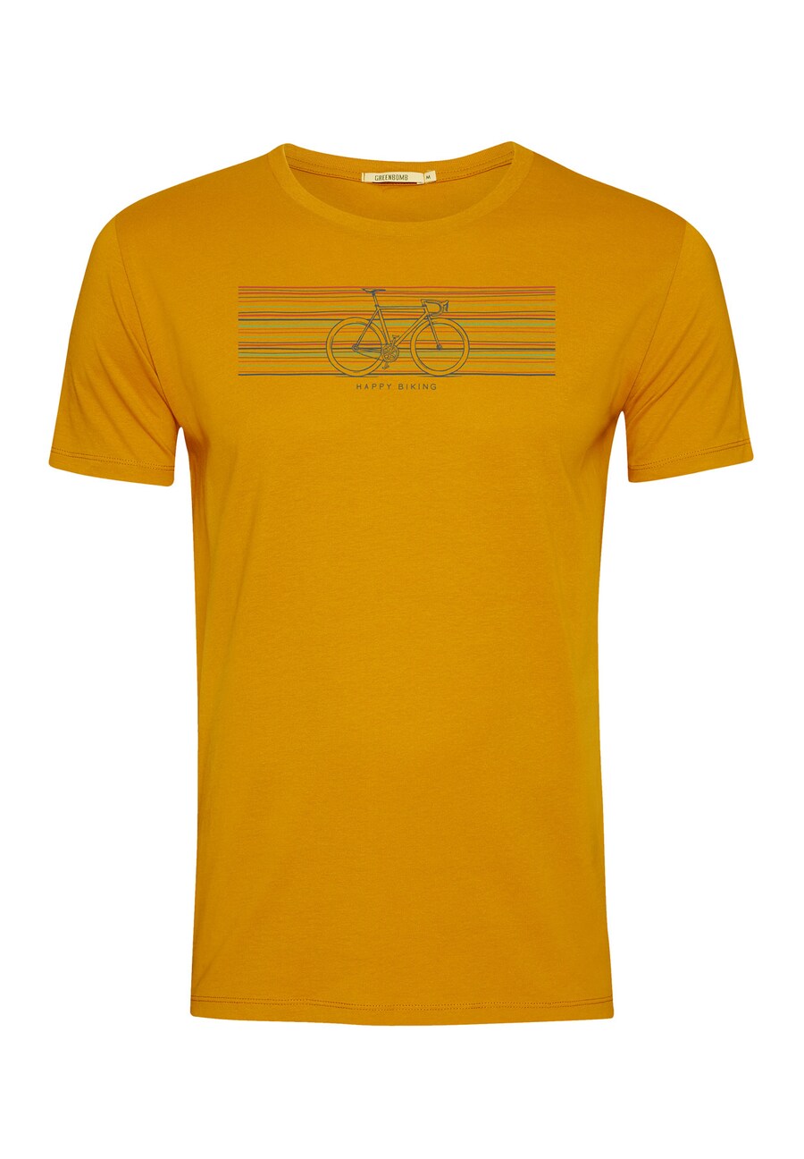 

Рубашка GREENBOMB Bike Happy, темно-оранжевый