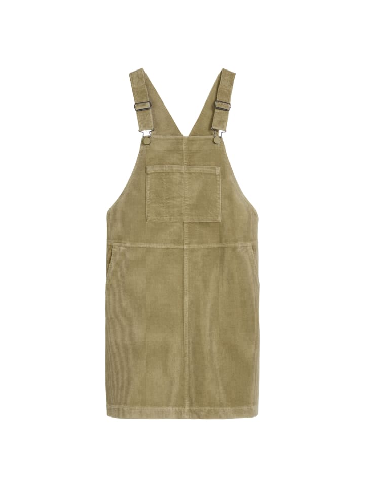 

Marc O'Polo DENIM Вельветовое платье-комбинезон расклешенного кроя с рисунком в виде листьев артишока