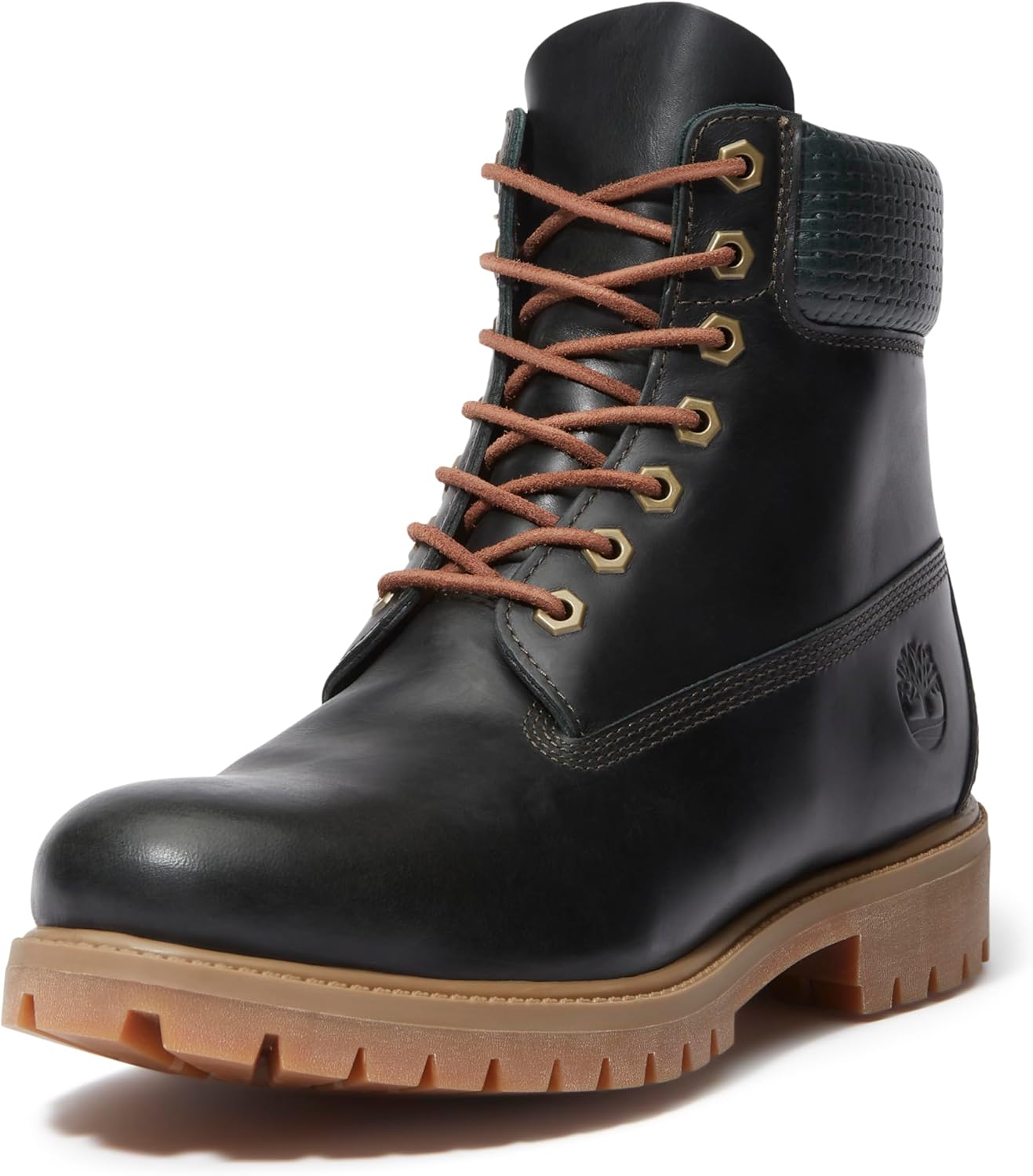 

Мужские ботинки Timberland Premium 15 см водонепроницаемые, темно-зеленый