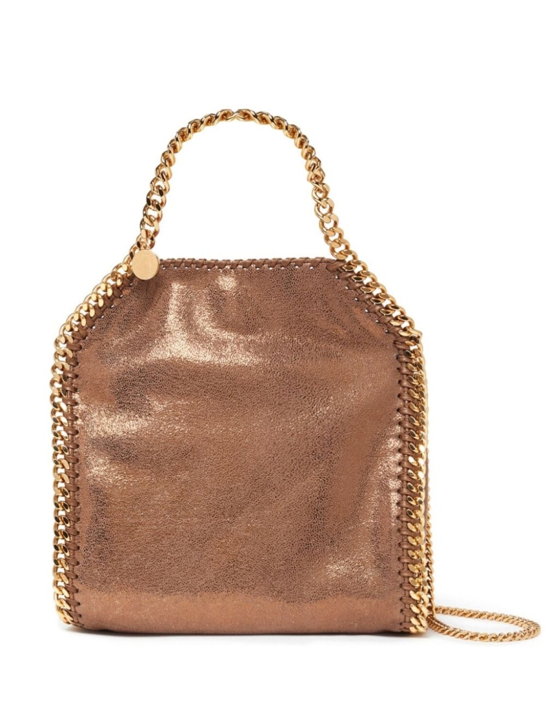 

Stella McCartney сумка-тоут Falabella размера мини, золотистый