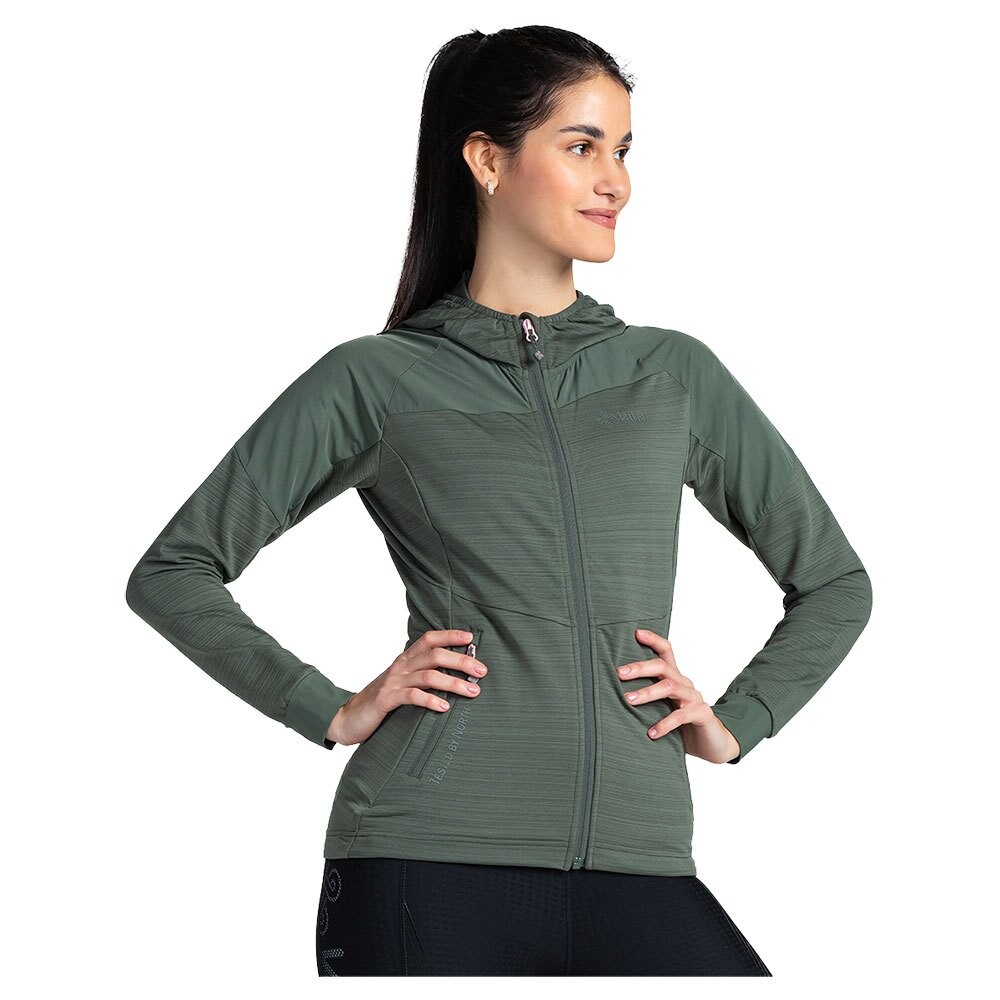

Толстовка Kilpi Memphis Full Zip, зеленый