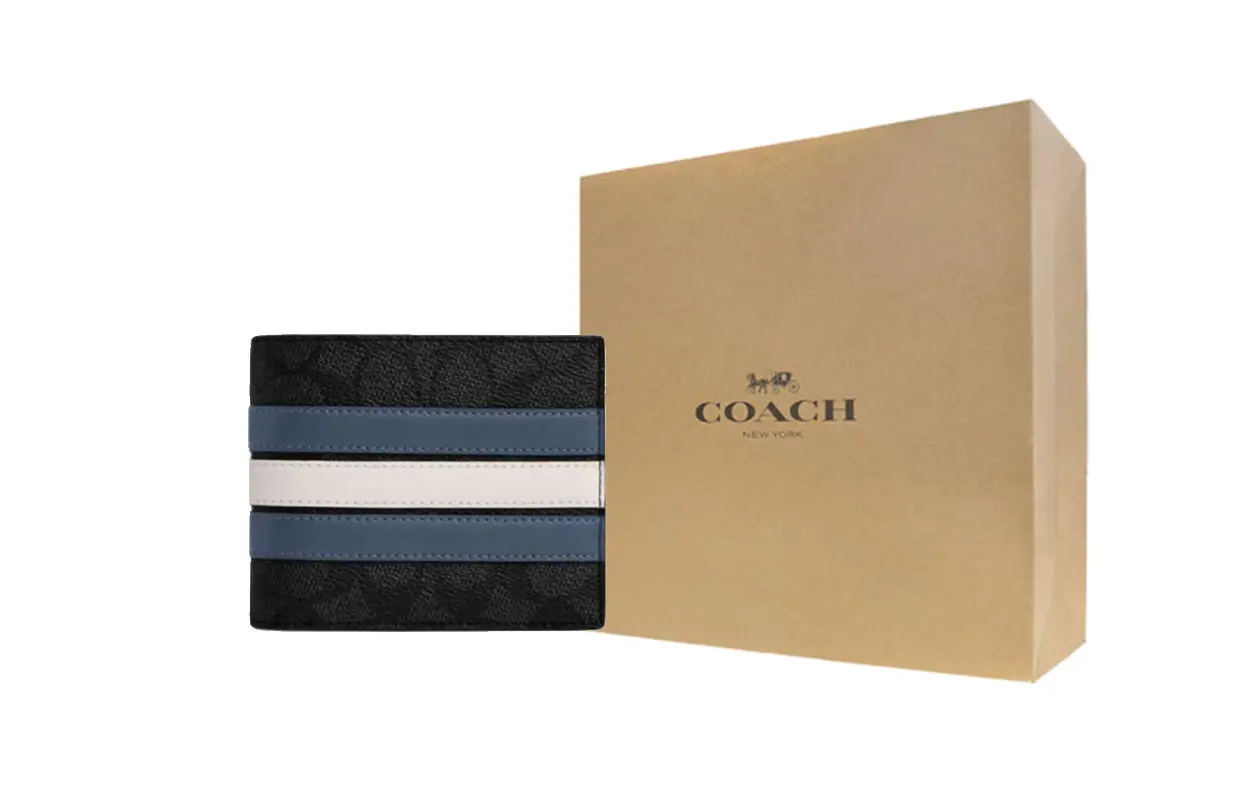 

COACH Три в одном кошелек, Gift Box Set (Basic Set+Yellow Box)
