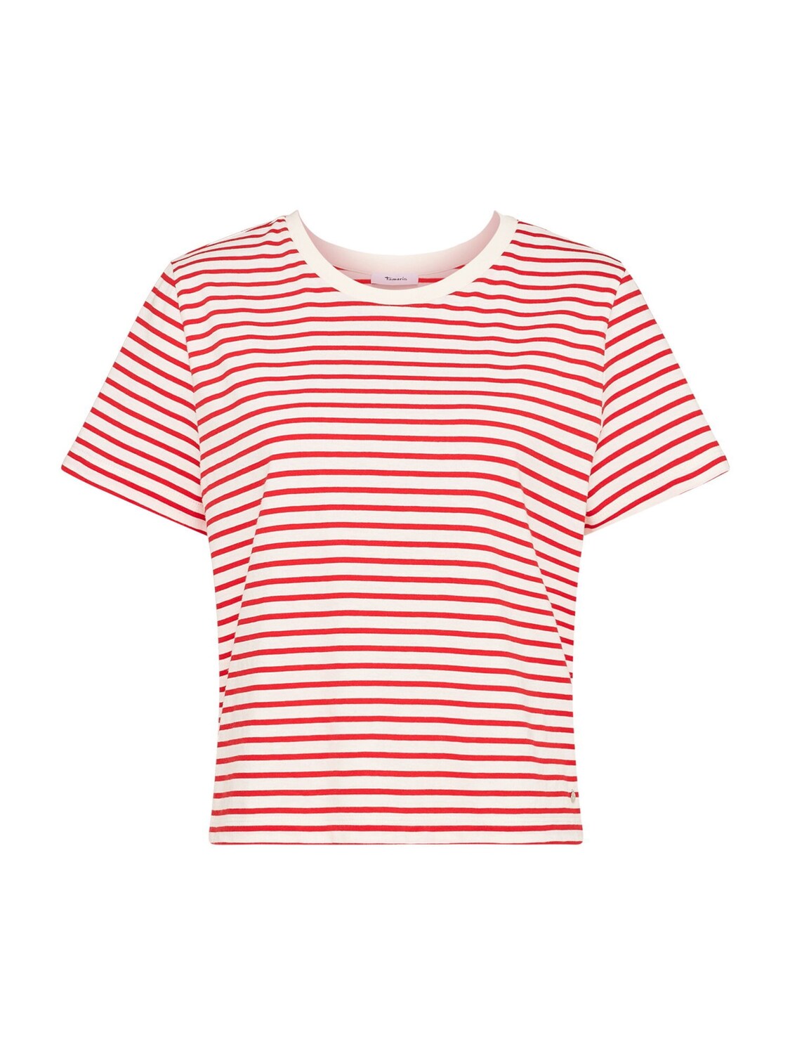 

Tamaris Футболка 'Edessa' в цвете Off White