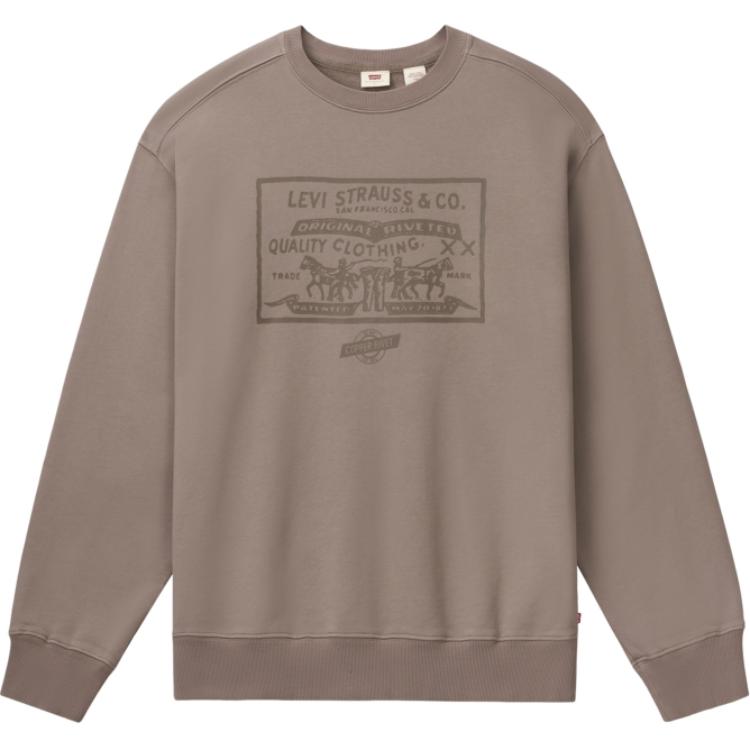 

Levis Толстовка мужская цвета хаки