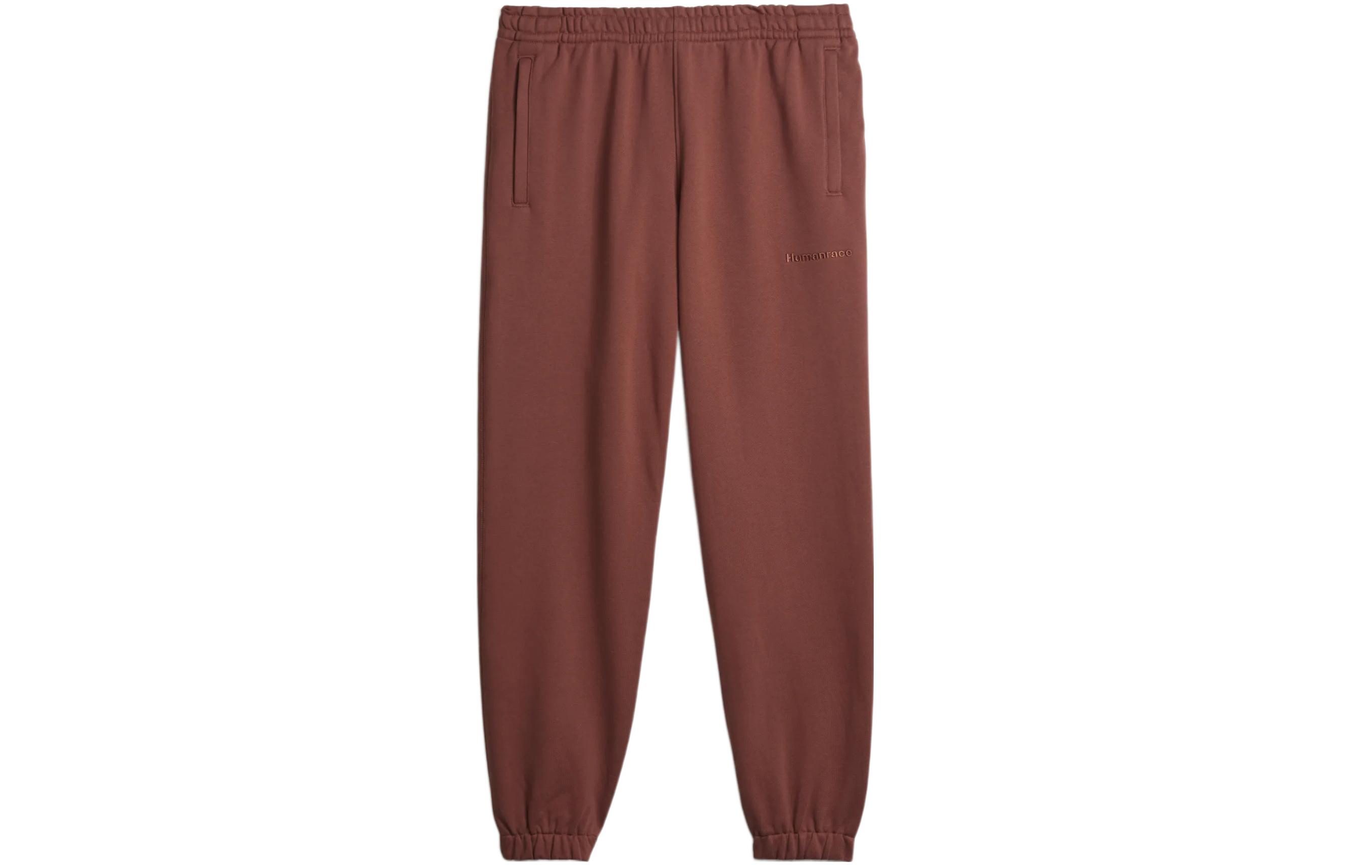Спортивные штаны Adidas Pharrell Williams Basics Adidas Originals, коричневый красный — фото 3