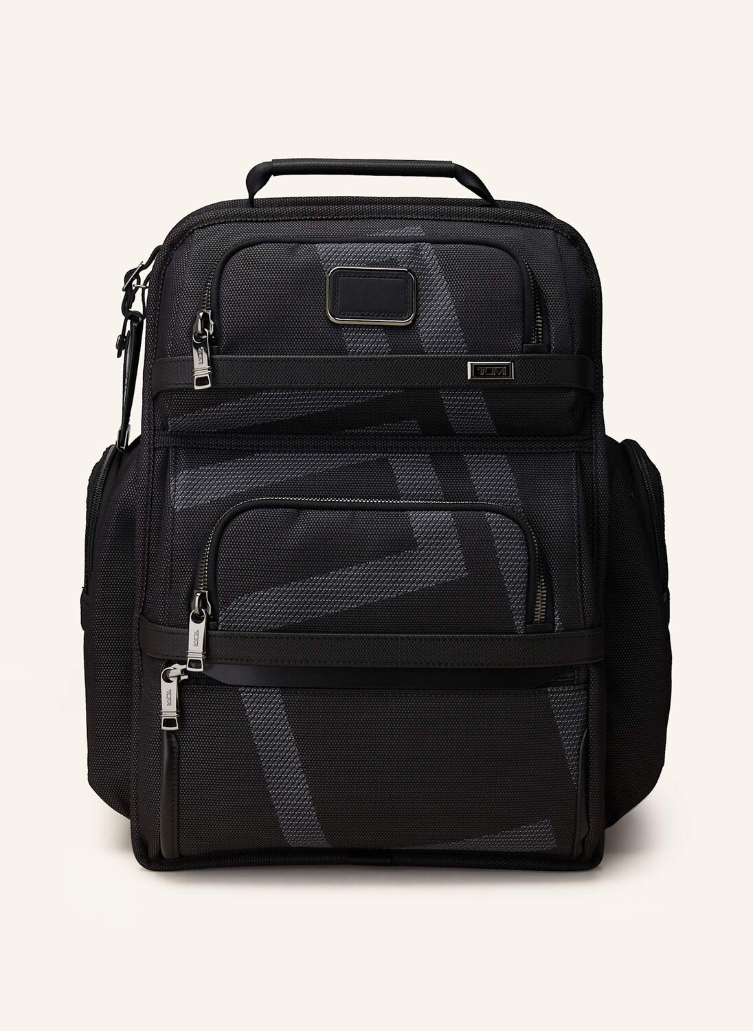 

Рюкзак alpha brief pack с отделением для ноутбука TUMI, черный/серый