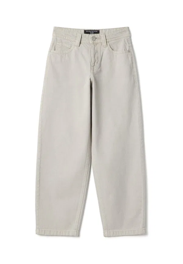Джинсы прямого кроя с широкими штанинами Ovs, Light Grey
