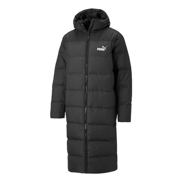 

Куртка hooded down coat jacket 'black' Puma, черный