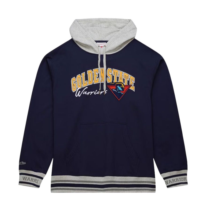 

Mitchell Ness Толстовка Mitchell & Ness x NBA Golden State Warriors мужская marine blue