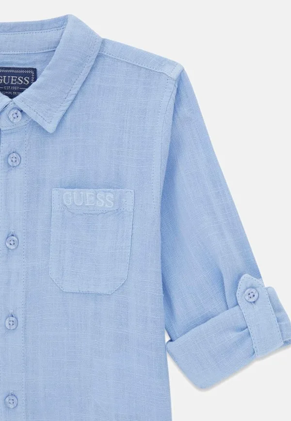 Рубашка Guess, Hellblau — фото 4