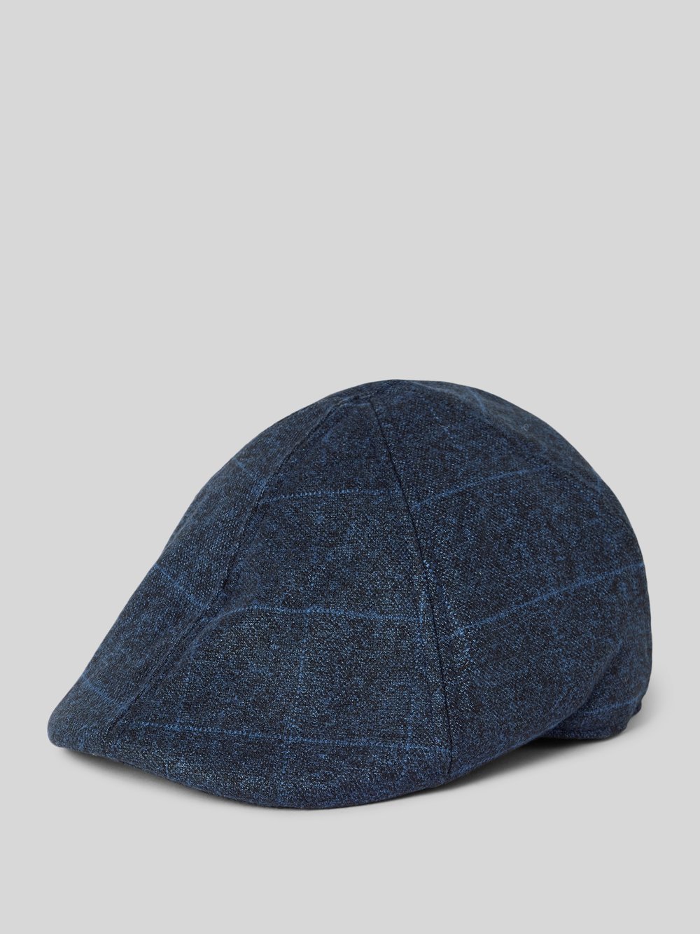 

Плоская кепка с содержанием шерсти Müller Headwear, темно-синий