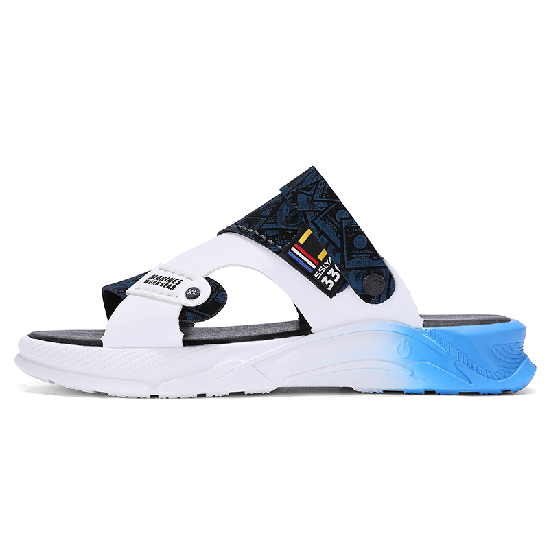 

Shiozawa Пляжные сандалии мужские черные, серые, синие — синие, цвет Blue