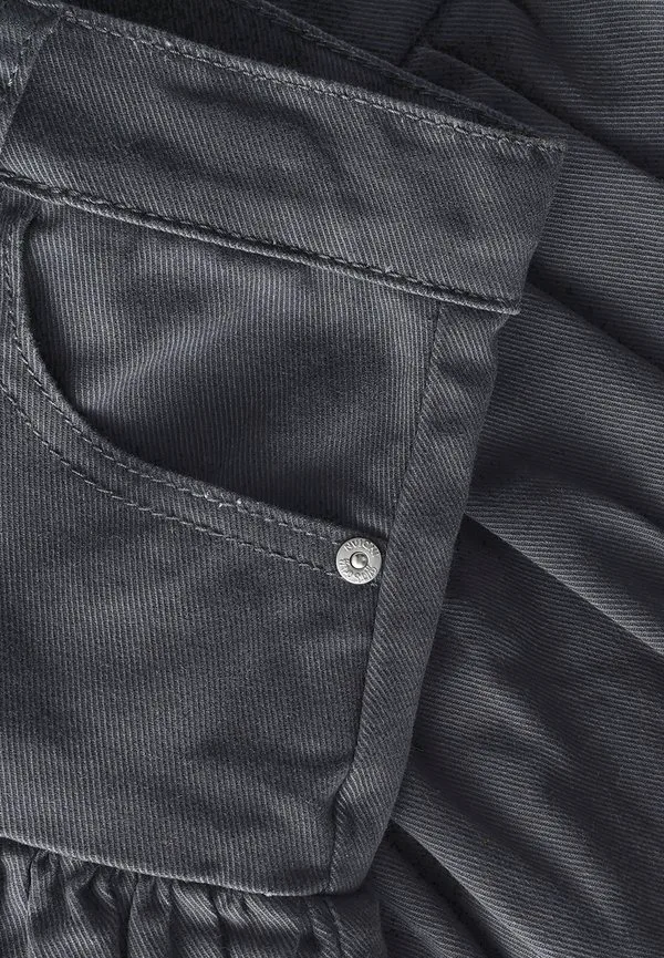Юбка-Баллон из саржи а-силуэта Indian Blue Jeans, Phantom — фото 3