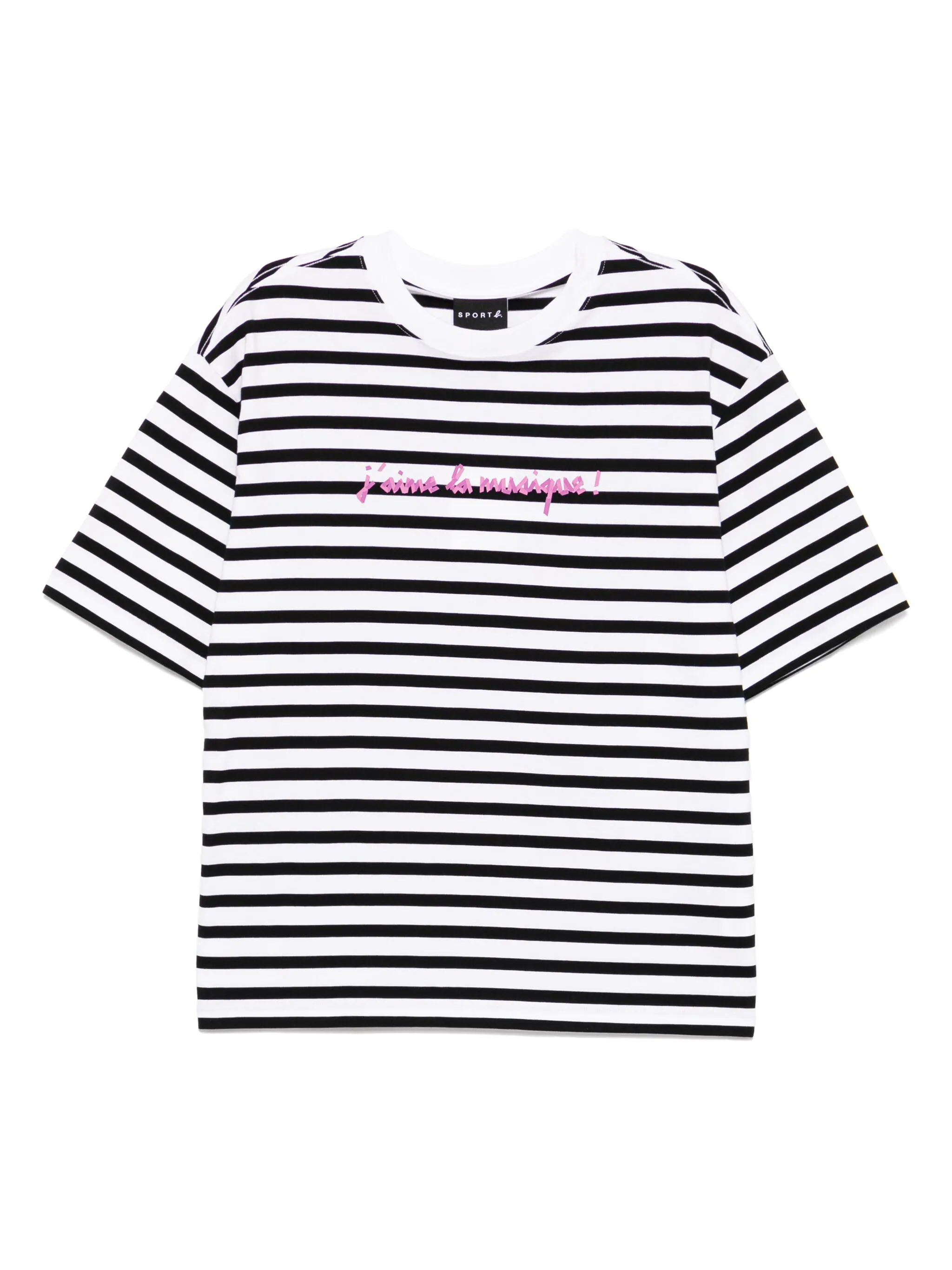 

Полосатая футболка Sport B. By Agnès B., черный