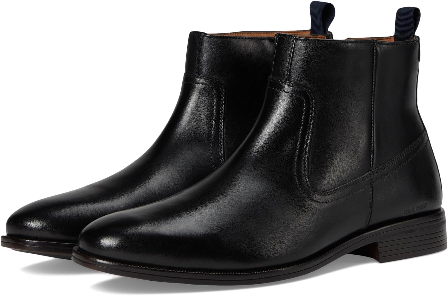 

Ботинки Johnston & Murphy Reeve Zip Boots, цвет Black Full Grain