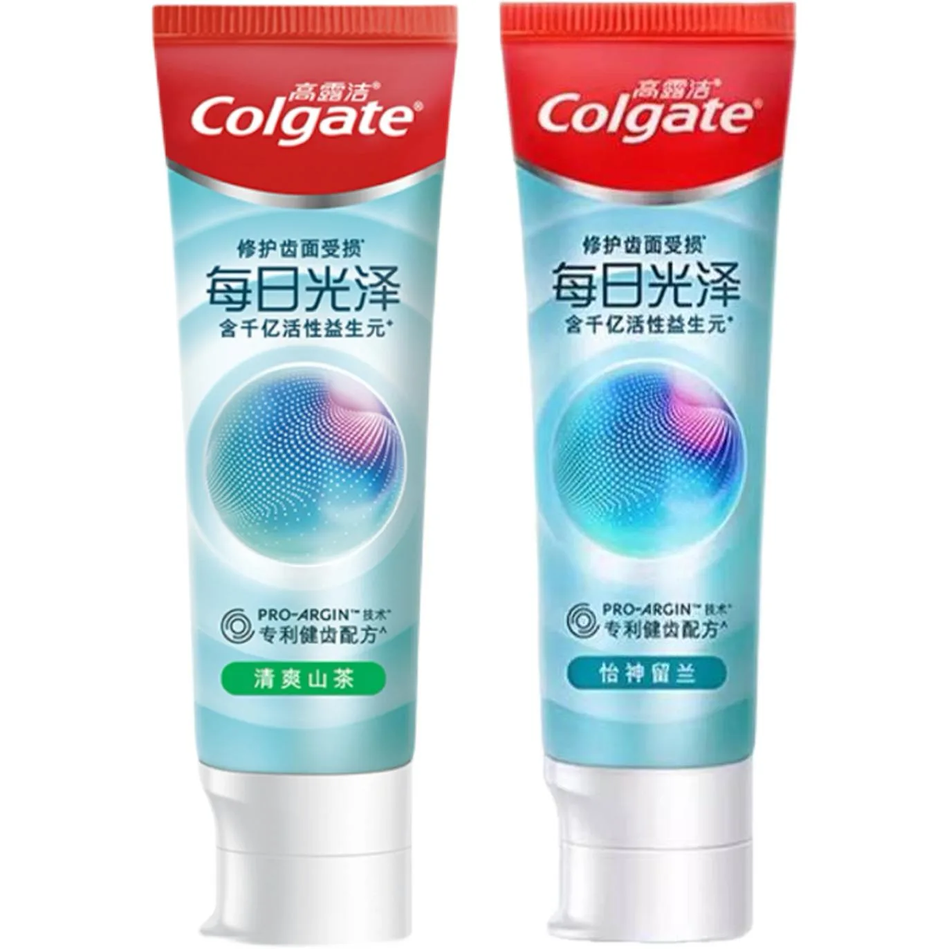 Зубная паста и порошок для чистки зубов COLGATE, Two-Piece Set: Relaxing Spearmint 160g+Revitalizing Herbal 160g