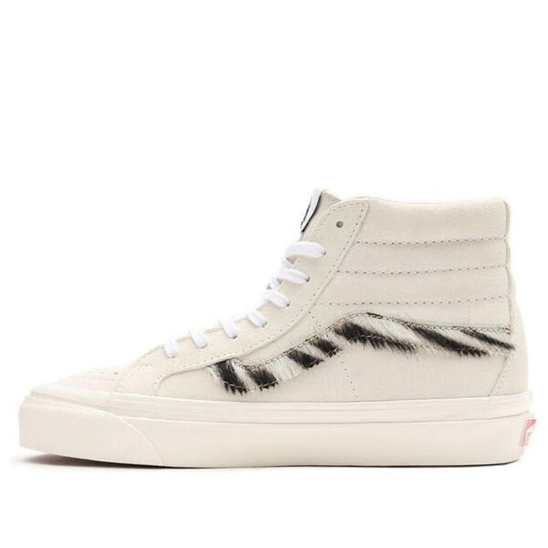 

Кроссовки sk8-hi 38 shoes white Vans, белый