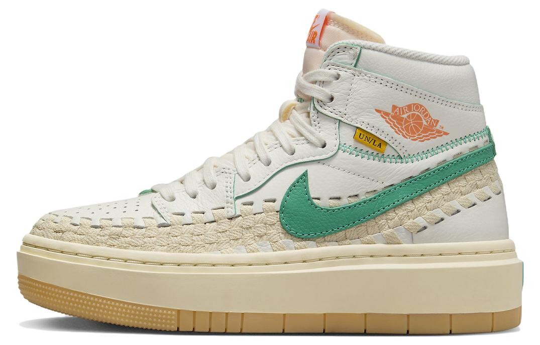 

Jordan Air Jordan 1 Винтажные женские баскетбольные кроссовки, белый и зеленый, Зеленый;белый, Jordan Air Jordan 1 Винтажные женские баскетбольные кроссовки, белый и зеленый
