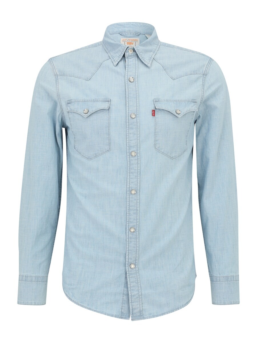 

Джинсовая рубашка LEVI'S Regular fit Button Up Shirt Barstow, светло-синий