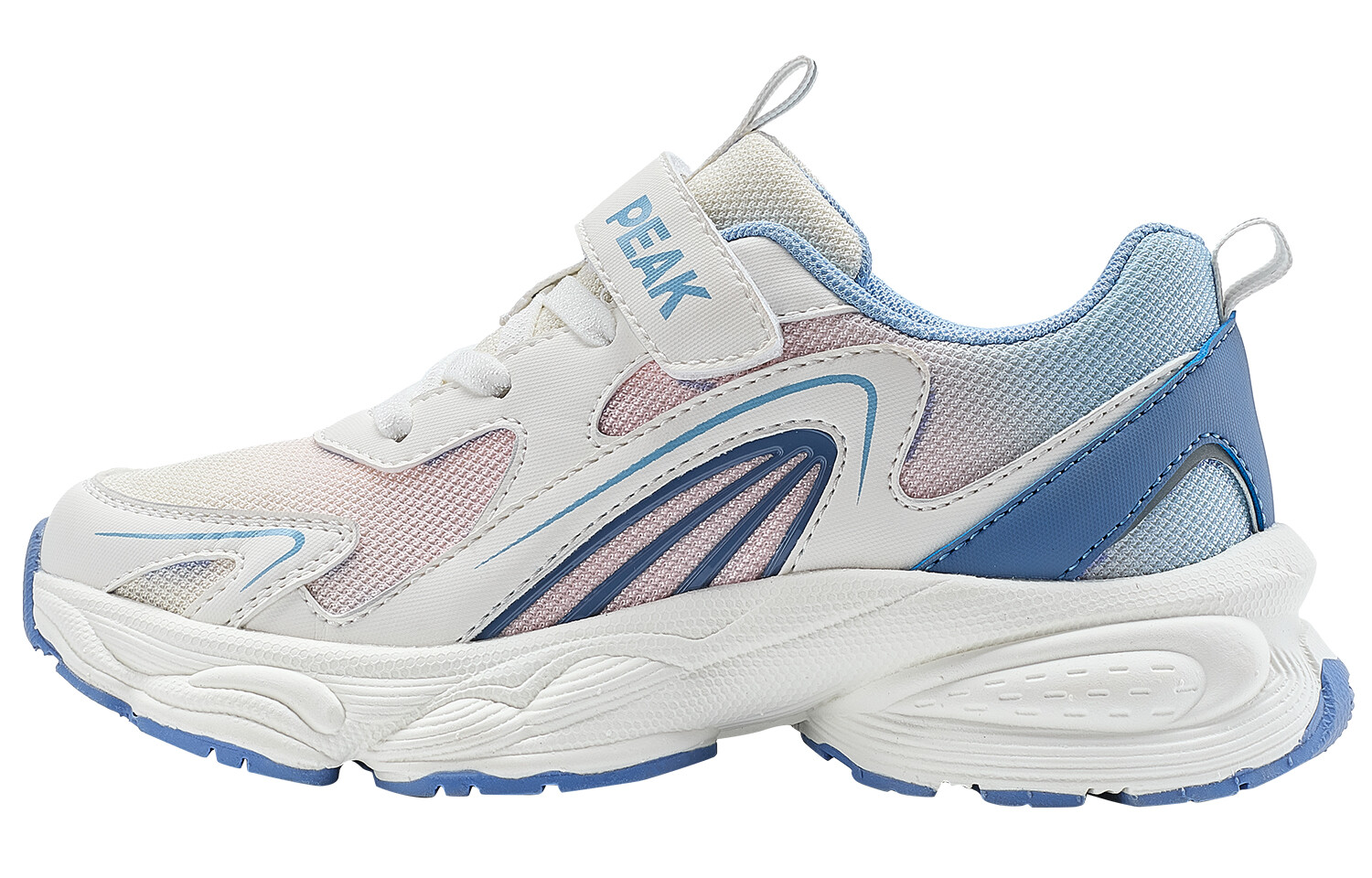 

Детские кроссовки GS Low-top Moon Blue Peak, белый