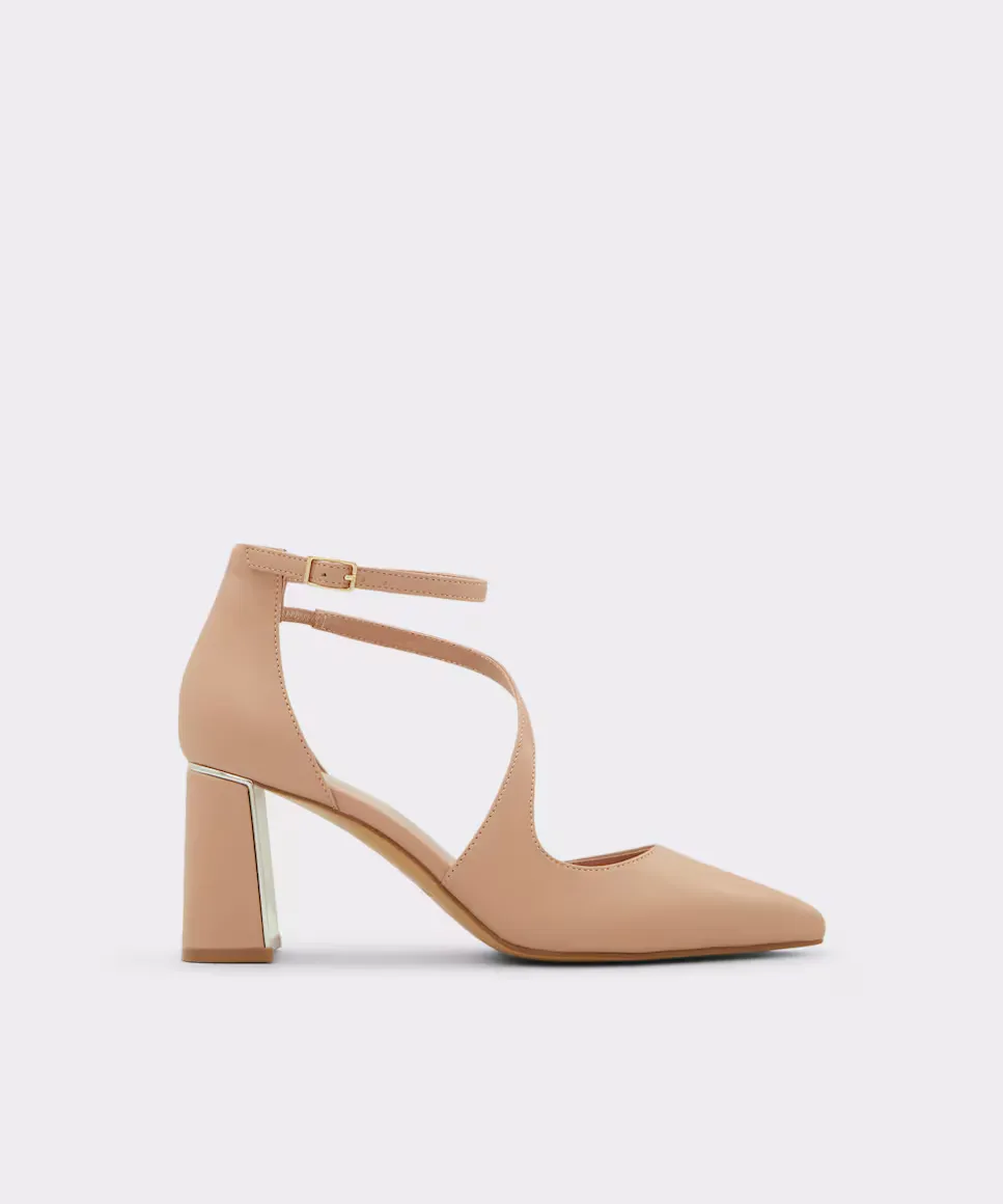 

Женские туфли-лодочки на блочном каблуке и заостренном мыске Aldo, бежевый