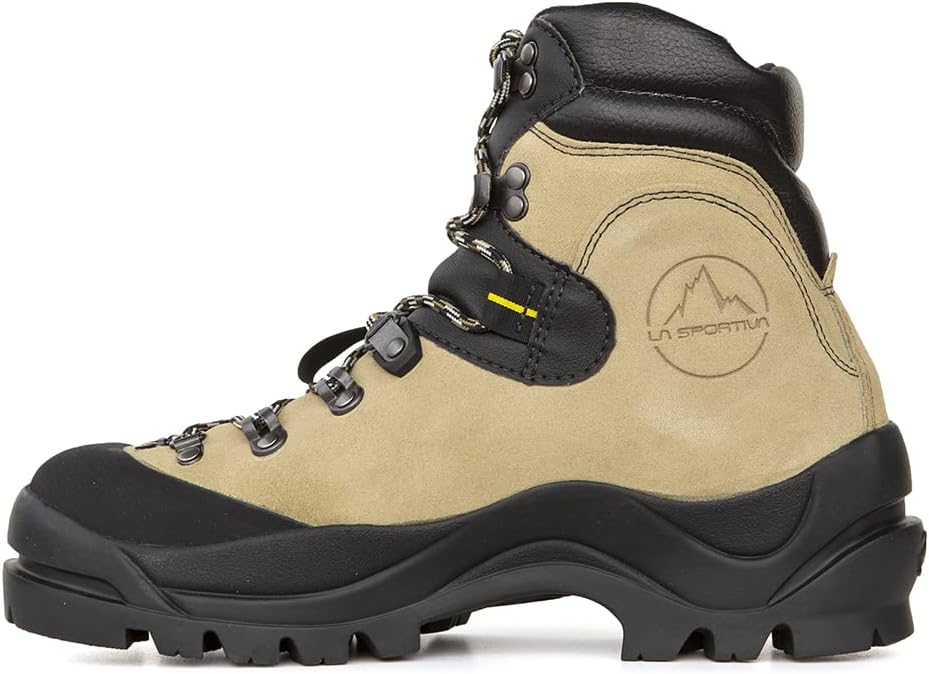Мужские кожаные ботинки La Sportiva Makalu для походов, треккинга, альпинизма и работы на открытом воздухе, Natural 2 — фото 3