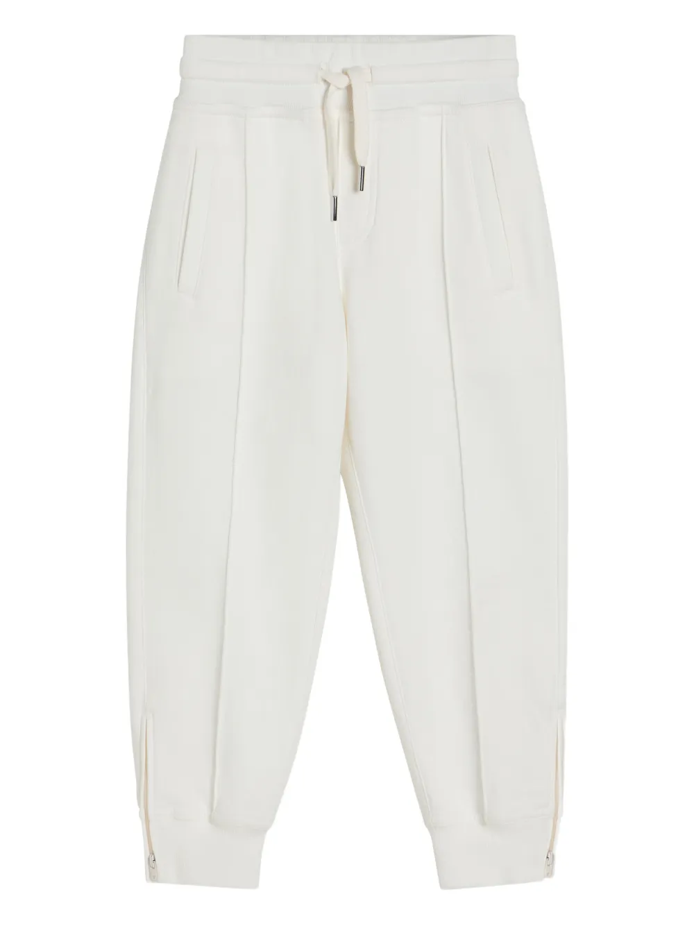 

Спортивные брюки с кулиской Brunello Cucinelli Kids, белый