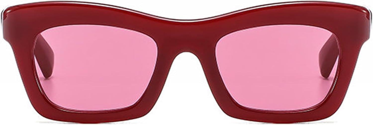 

Винтажные квадратные солнцезащитные очки Helena для женщин и мужчин, модные ретро-очки с толстой оправой, роскошные мужские солнцезащитные очки с защитой от УФ-излучения UV400, C4