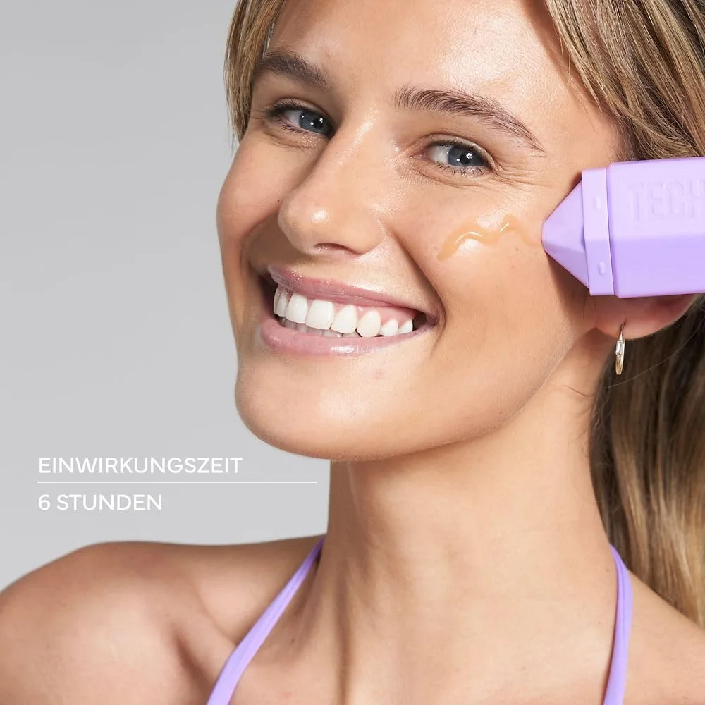 Сыворотка для лица Bondi Sands Technocolor Self Tanning Face Serum с инновационной формулой увлажняет, успокаивает и улучшает состояние кожи благодаря витамину С и ромашке, без отдушек. 50 мл (1 шт.), Magenta — фото 4