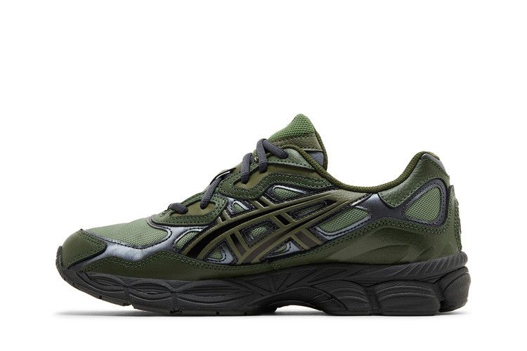 Кроссовки ASICS Gel NYC 'Moss', зеленый — фото 4