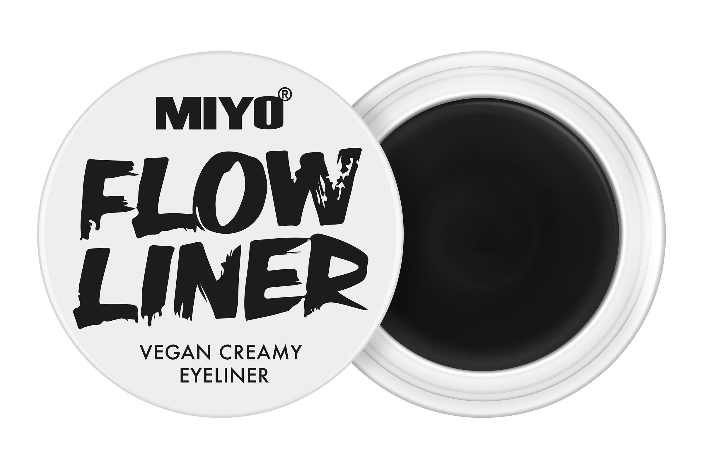 

Подводка для глаз асфальт Miyo Flow Liner, 5 гр