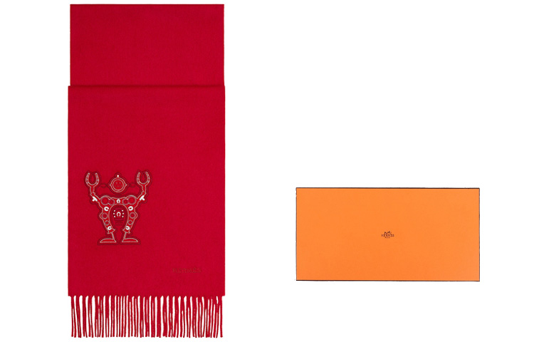 

HERMES Шарф унисекс, Box Included