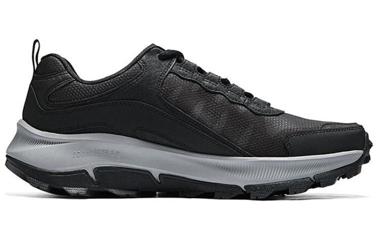 Кроссовки Skechers Lifestyle Shoes Men Low-top Dark Gray, черный/серый — фото 2