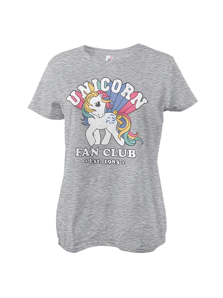 

Футболка Unicorn Fan Club Girly Tee серого цвета My Little Pony, Серый, Футболка Unicorn Fan Club Girly Tee серого цвета My Little Pony