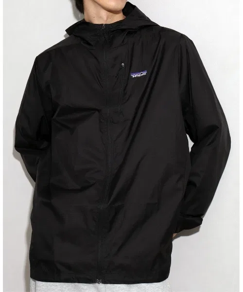 Куртка Houdini Jacket Patagonia из переработанного нейлона чёрная — фото 2