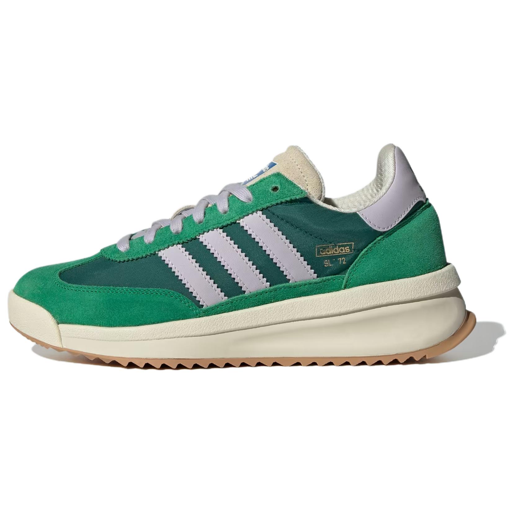 

Кроссовки Adidas Women's SL72 RTN 'Collegiate Green Silver Dawn', зеленый