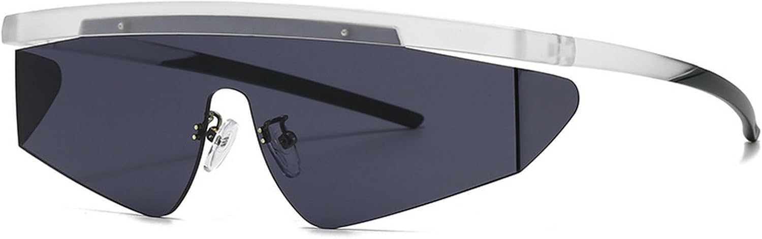 

Квадратные ретро-солнцезащитные очки-пилот для женщин, модные солнцезащитные очки с защитой от УФ-излучения, плоская верхняя оправа, увеличенного размера, черные солнцезащитные очки mincl, Clear Black