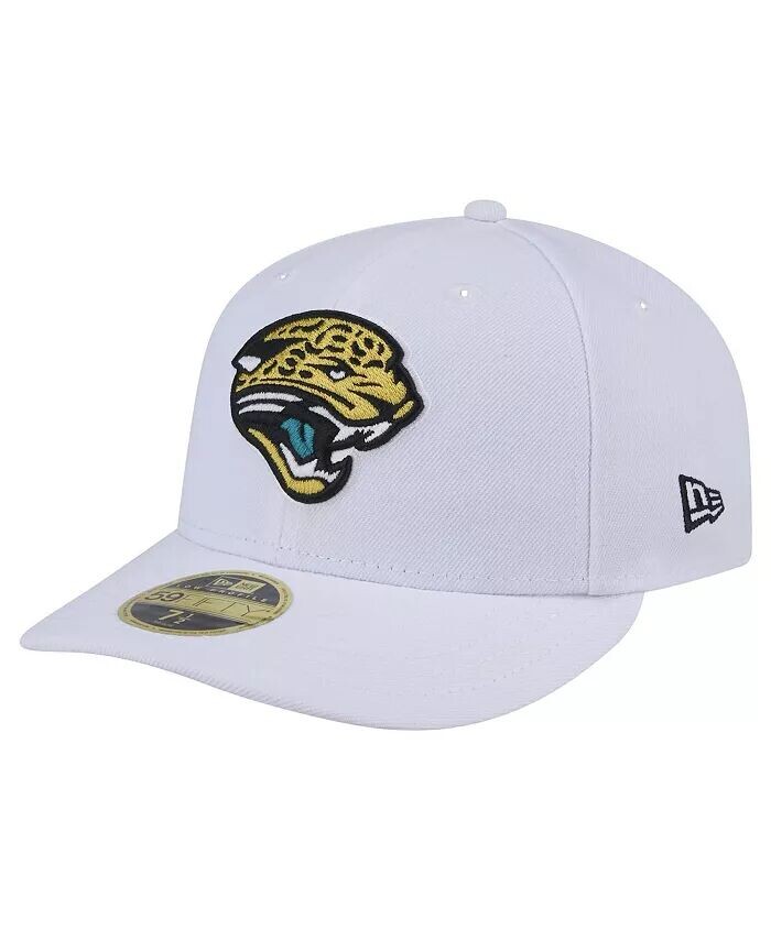 

Мужская белая бейсболка Jacksonville Jaguars Throwback Logo Omaha Low Profile 59FIFTY Fitted New Era