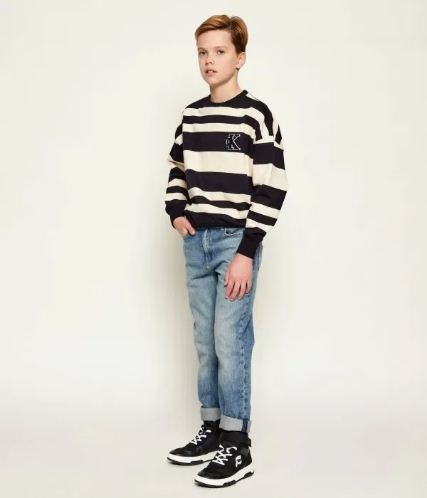 Толстовка relaxed fit Calvin Klein Jeans, черный — фото 2