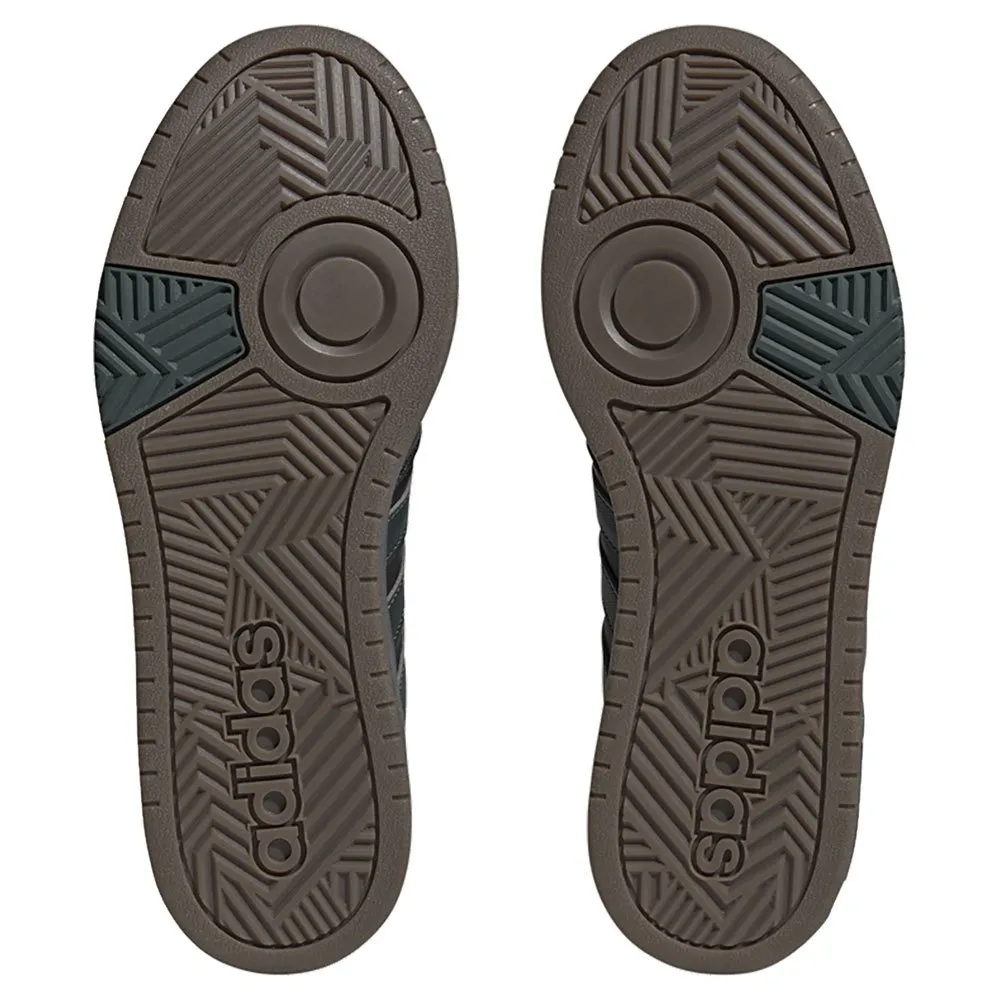 Кроссовки adidas Hoops 3.0 Mid, черный — фото 2