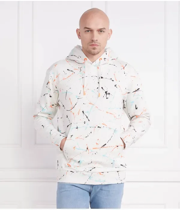 Толстовка Wepaint 10245090 01 regular fit Boss Orange, серый — фото 3