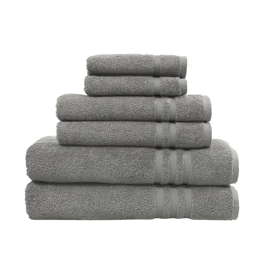 

Linum Home Textiles Набор полотенец Denzi из 6 предметов, цвет Dark Gray